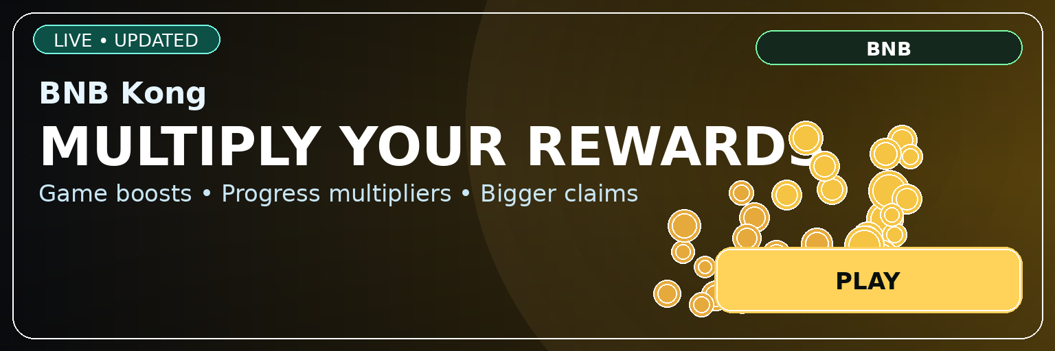 BNB Kong — multiply rewards